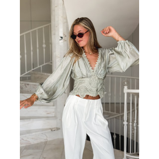 Blouse Kataleya - Vert menthe