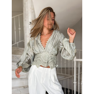 Blouse Kataleya - Vert menthe