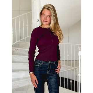 Pull Mayalia - Bordeaux