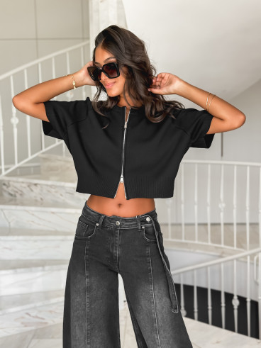 Gilet Paoline - Noir