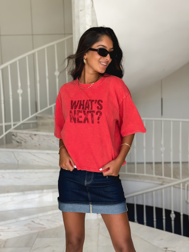 T-shirt Isalys - Rouge T-shirt Isalys - Rouge