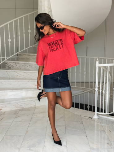 T-shirt Isalys - Rouge T-shirt Isalys - Rouge