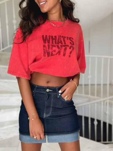 T-shirt Isalys - Rouge T-shirt Isalys - Rouge