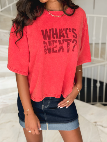 T-shirt Isalys - Rouge T-shirt Isalys - Rouge