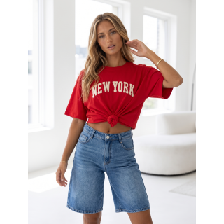 T-shirt Méliora - Rouge