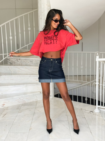 T-shirt Isalys - Rouge T-shirt Isalys - Rouge