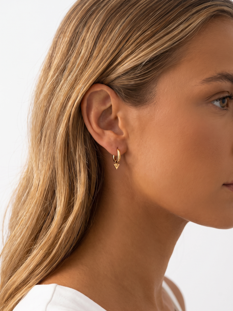 Boucles d'oreilles Adalya - Doré