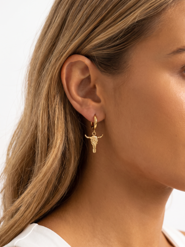 Boucles d'oreilles Francina - Doré