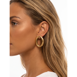 Boucles d'oreilles Allemagne - Doré
