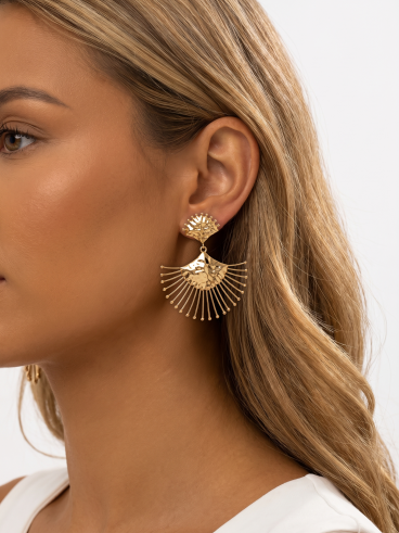 Boucles d'oreilles Noli - Doré
