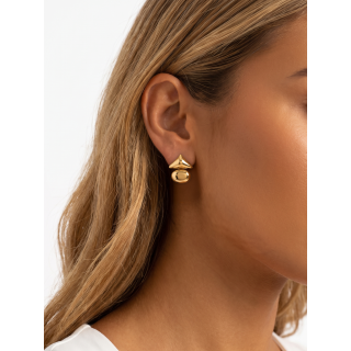 Boucles d'oreilles Xéria - Doré