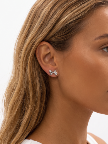 Boucles d'oreilles Mickaëlla - Argenté
