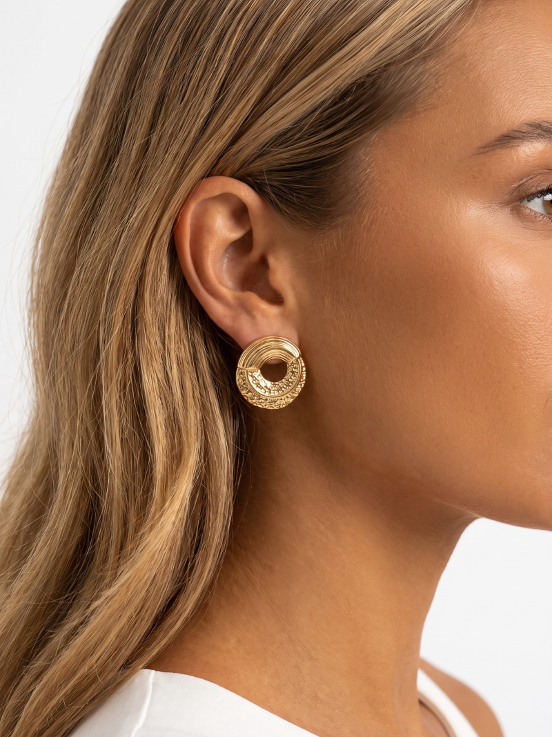 Boucles d'oreilles Lauryna - Doré Boucles d'oreilles Lauryna - Doré