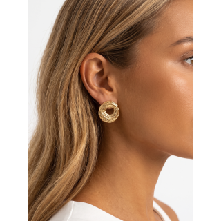 Boucles d'oreilles Lauryna - Doré