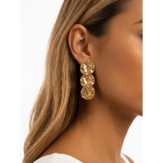 Boucles d'oreilles Oriane - Doré