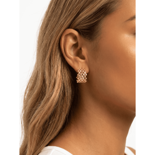 Boucles d'oreilles Annelyne - Doré