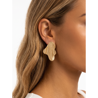Boucles d'oreilles Sylène - Doré