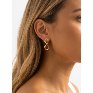 Boucles d'oreilles Lisbonne - Doré