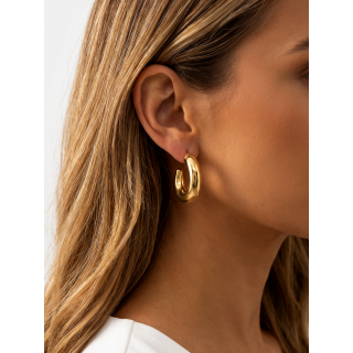 Boucles d'oreilles Maris - Doré