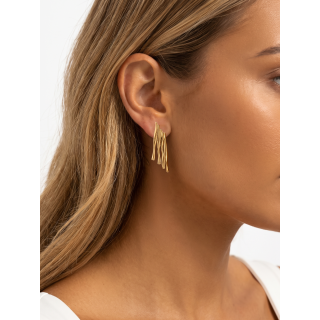 Boucles d'oreilles Saori - Doré
