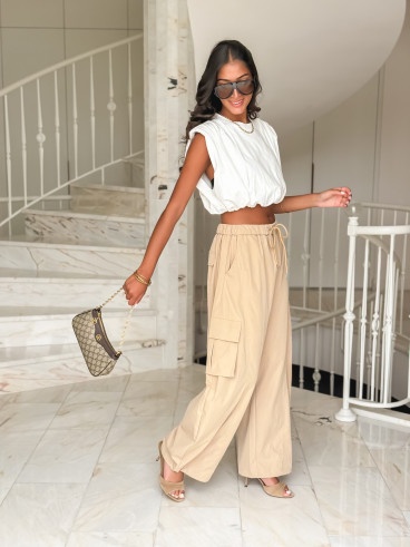 Cargo Zeyana - Beige Cargo Zeyana - Beige