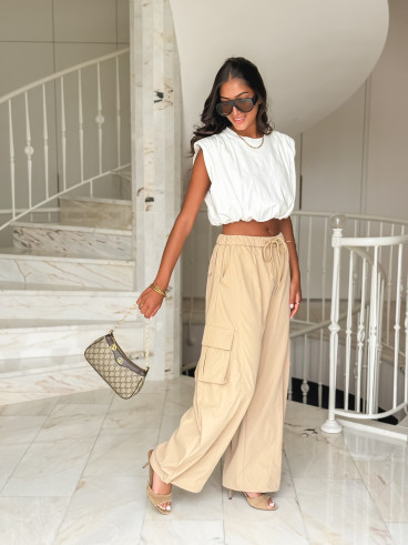 Cargo Zeyana - Beige Cargo Zeyana - Beige