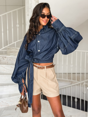 Chemise en jeans Sharon - Bleu Chemise en jeans Sharon - Bleu