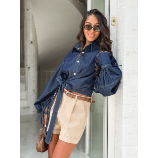 Chemise en jeans Sharon - Bleu