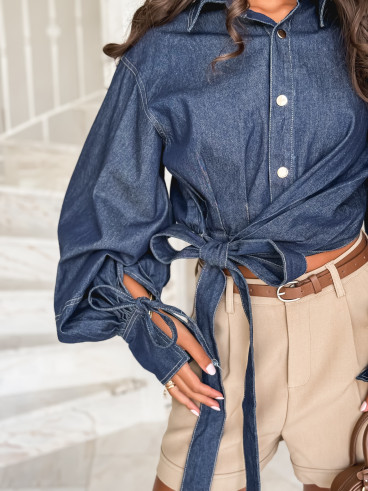 Chemise en jeans Sharon - Bleu Chemise en jeans Sharon - Bleu