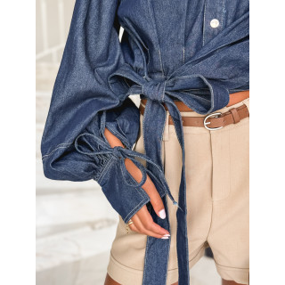 Chemise en jeans Sharon - Bleu