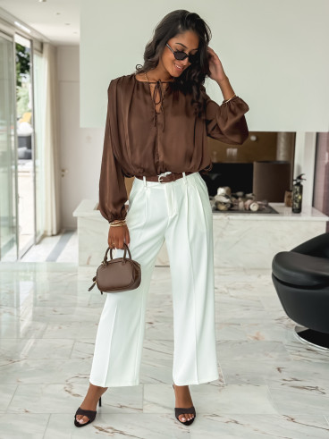 Blouse Mandy - Chocolat