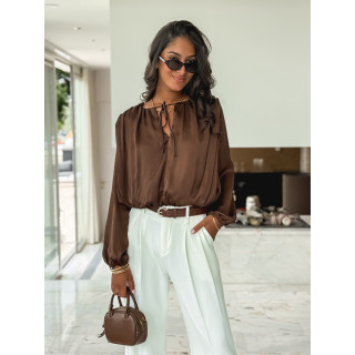 Blouse Mandy - Chocolat