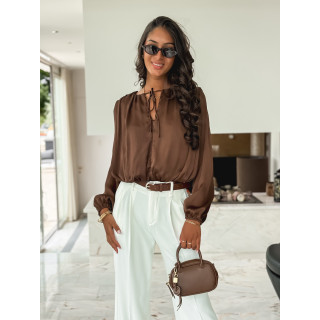 Blouse Mandy - Chocolat