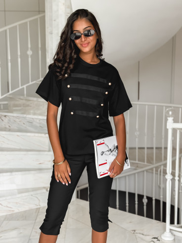 T-shirt Ixora - Noir