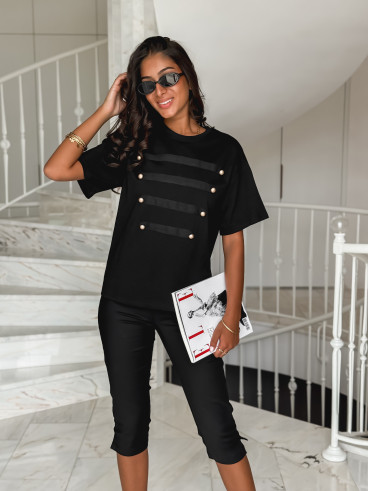 T-shirt Ixora - Noir