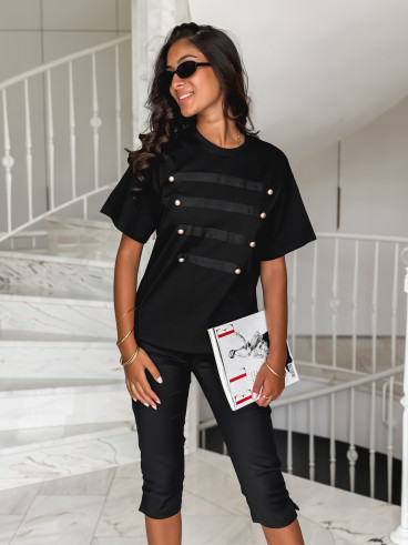 T-shirt Ixora - Noir