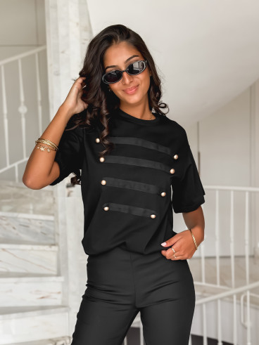 T-shirt Ixora - Noir