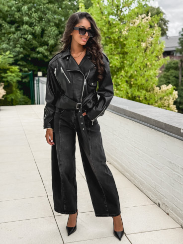 Jeans Mireïa - Gris foncé