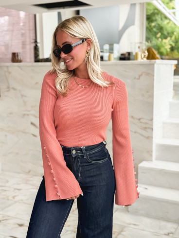 Pull Zoléa - Terracotta