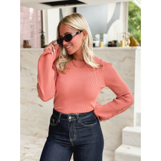 Pull Zoléa - Terracotta