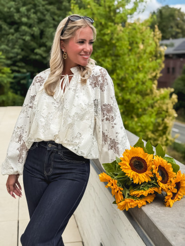 Blouse Liane - Ecru Blouse Liane - Ecru