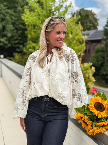 Blouse Liane - Ecru Blouse Liane - Ecru