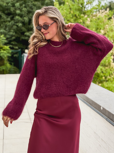 Pull Emeline - Bordeaux