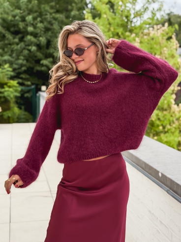 Pull Emeline - Bordeaux