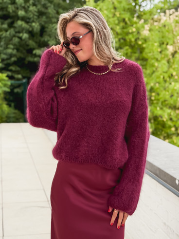 Pull Emeline - Bordeaux