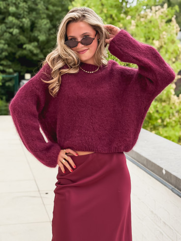 Pull Emeline - Bordeaux