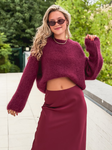 Pull Emeline - Bordeaux