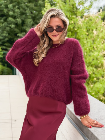 Pull Emeline - Bordeaux