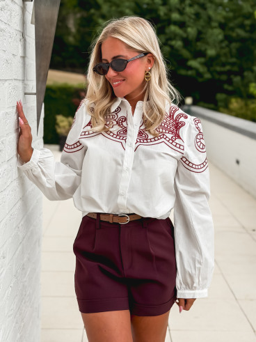 Short Viktoria - Bordeaux Short Viktoria - Bordeaux