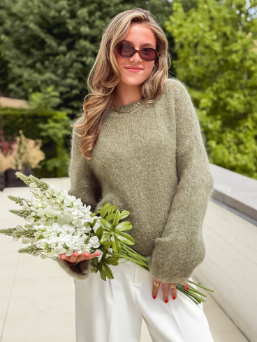 Pull Emeline - Kaki Pull Emeline - Kaki